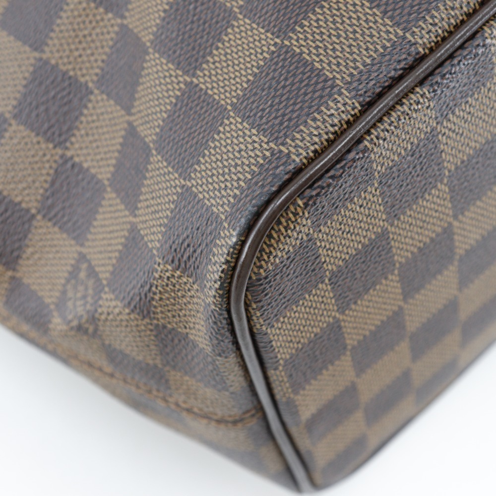 LOUIS VUITTON Authentic Brown Damier Canvas Tote Bag - Picture 4 of 10
